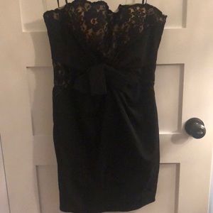 Robert Rodriguez Lace and silk dress
